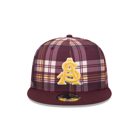 Arizona State Sun Devils Plaid 9FIFTY Snapback Hat