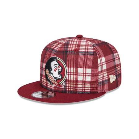 Florida State Seminoles Plaid 9FIFTY Snapback Hat