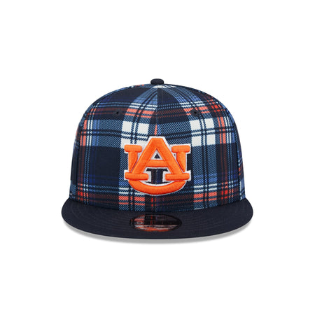 Auburn Tigers Plaid 9FIFTY Snapback Hat