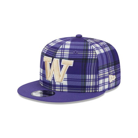 Washington Huskies Plaid 9FIFTY Snapback Hat