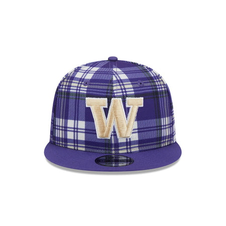 Washington Huskies Plaid 9FIFTY Snapback Hat