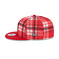 Utah Utes Plaid 9FIFTY Snapback Hat