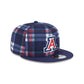 Arizona Wildcats Plaid 9FIFTY Snapback Hat