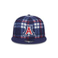 Arizona Wildcats Plaid 9FIFTY Snapback Hat