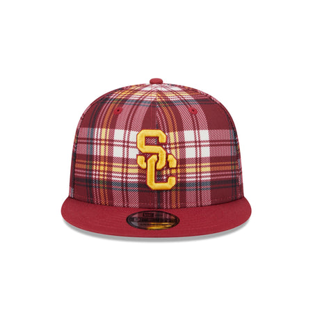 USC Trojans Plaid 9FIFTY Snapback Hat