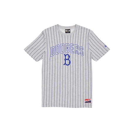 Brooklyn Dodgers Throwback Gray Pinstripe T-Shirt