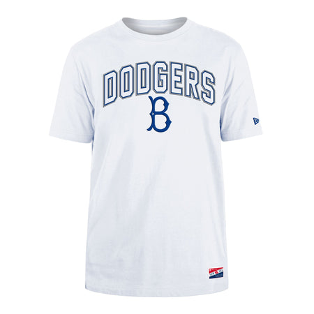 Brooklyn Dodgers Throwback White T-Shirt