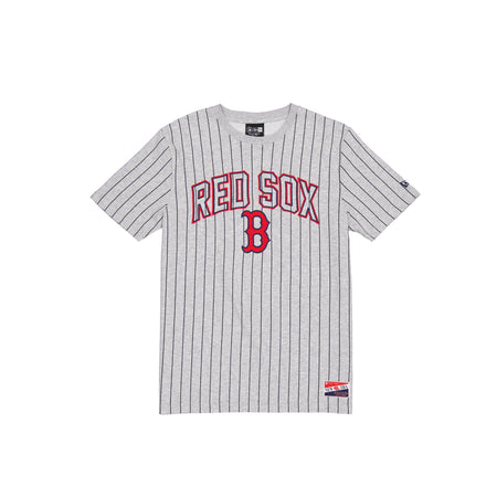 Boston Red Sox Throwback Gray Pinstripe T-Shirt