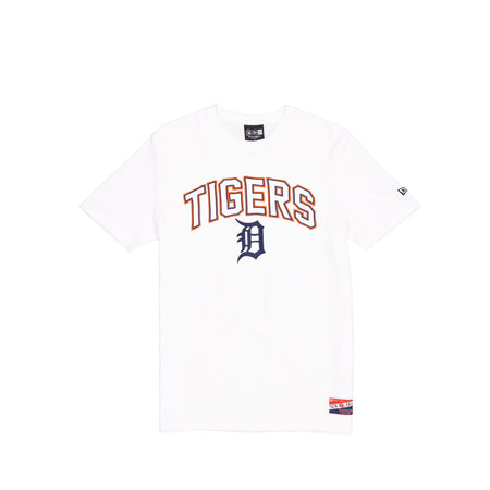 Detroit Tigers Throwback White T-Shirt