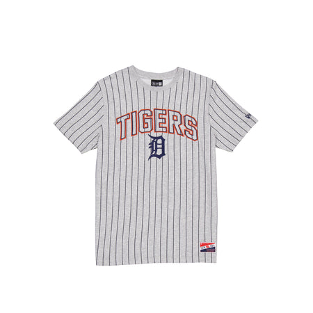 Detroit Tigers Throwback Gray Pinstripe T-Shirt