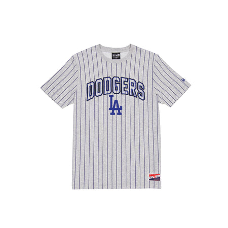 Los Angeles Dodgers Throwback Gray Pinstripe T-Shirt