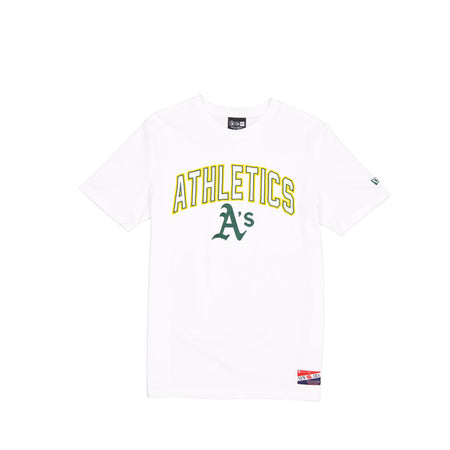 Oakland Athletics Throwback White T-Shirt