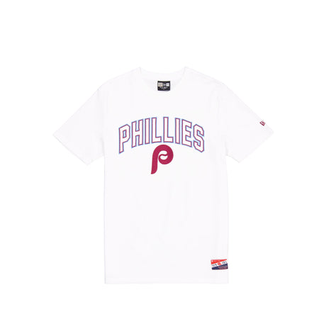 Philadelphia Phillies Throwback White T-Shirt