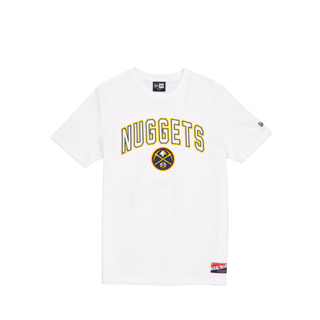 Denver Nuggets Throwback White T-Shirt