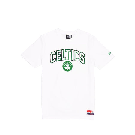 Boston Celtics Throwback White T-Shirt