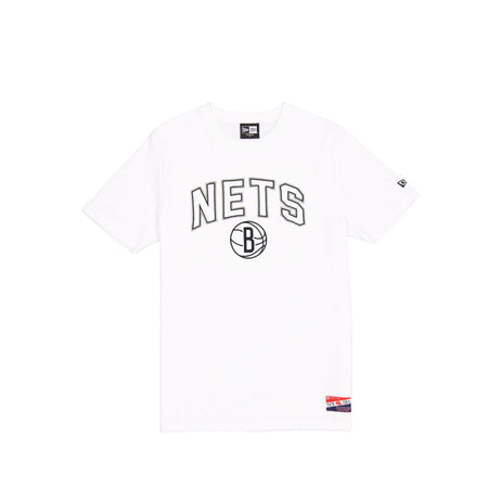 Brooklyn Nets Throwback White T-Shirt