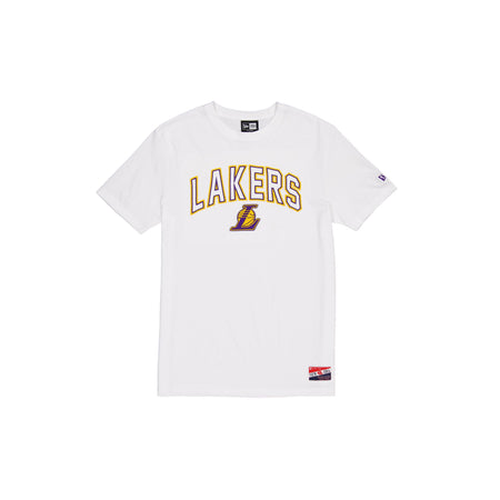 Los Angeles Lakers Throwback White T-Shirt