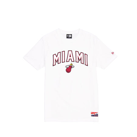 Miami Heat Throwback White T-Shirt