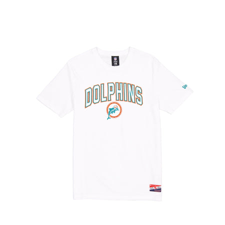 Miami Dolphins Throwback White T-Shirt