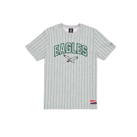 Philadelphia Eagles Throwback Gray Pinstripe T-Shirt