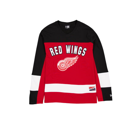 Detroit Red Wings Throwback Long Sleeve T-Shirt