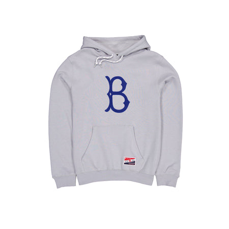 Brooklyn Dodgers Throwback Gray Hoodie