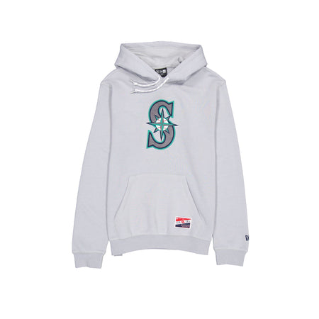 Seattle Mariners Throwback Gray Hoodie