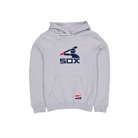 Chicago White Sox Throwback Gray Hoodie