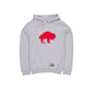 Buffalo Bills Throwback Gray Hoodie