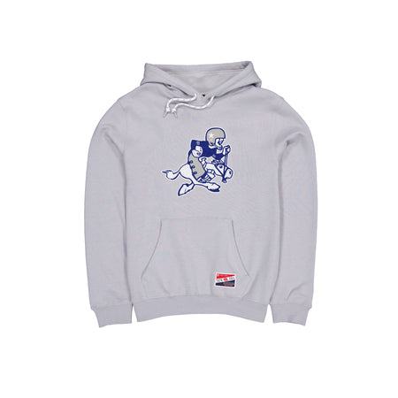 Dallas Cowboys Throwback Gray Hoodie