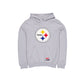 Pittsburgh Steelers Throwback Gray Hoodie