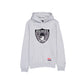 Las Vegas Raiders Throwback Gray Hoodie