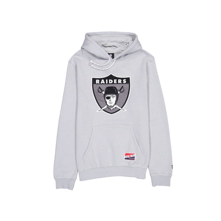 Las Vegas Raiders Throwback Gray Hoodie