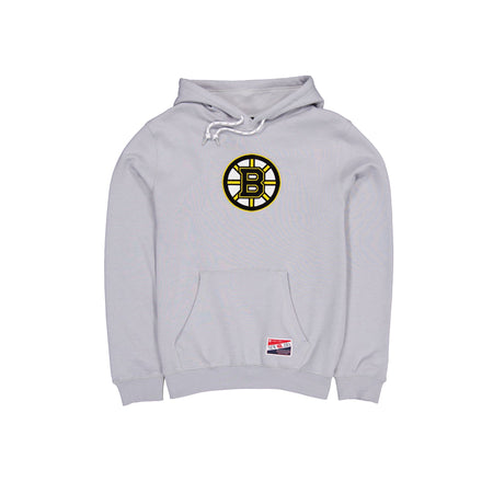 Boston Bruins Throwback Gray Hoodie