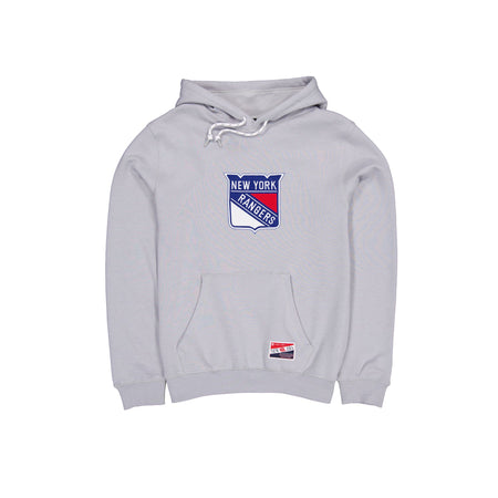 New York Rangers Throwback Gray Hoodie