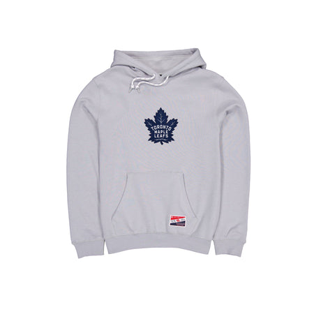 Toronto Maple Leafs Throwback Gray Hoodie