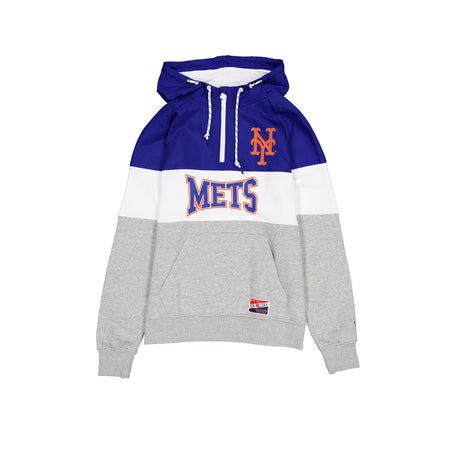 New York Mets Throwback Color Block Hoodie