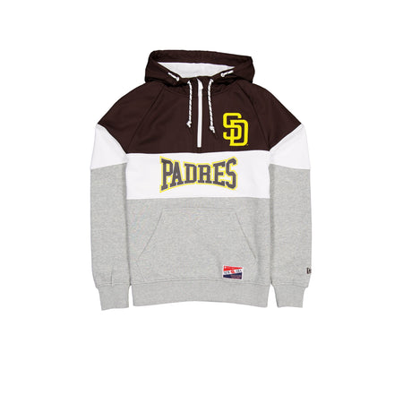 San Diego Padres Throwback Color Block Hoodie