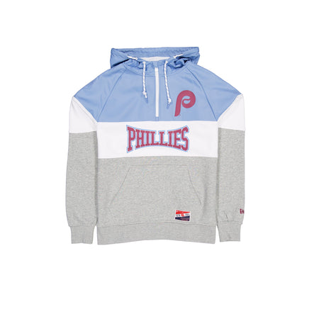 Philadelphia Phillies Throwback Color Block Hoodie