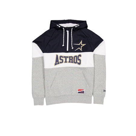 Houston Astros Throwback Color Block Hoodie