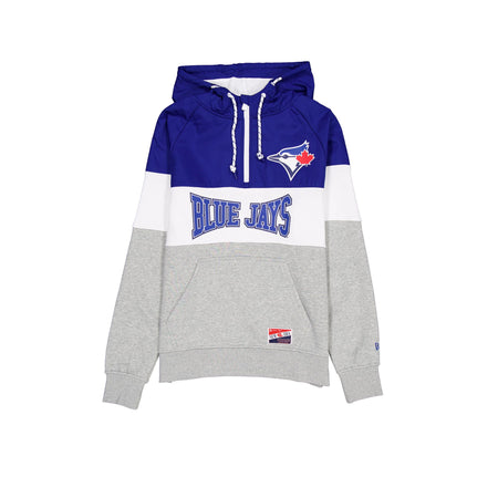 Toronto Blue Jays Throwback Color Block Hoodie