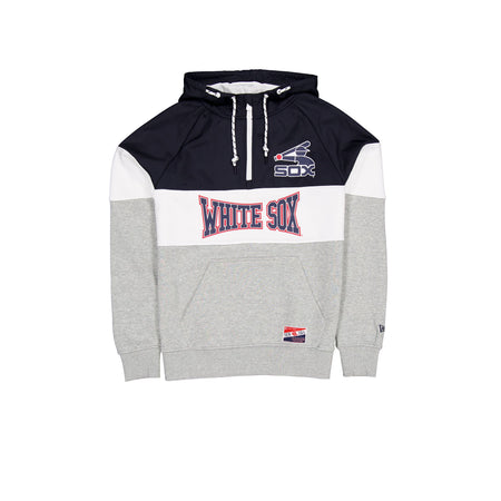 Chicago White Sox Throwback Color Block Hoodie