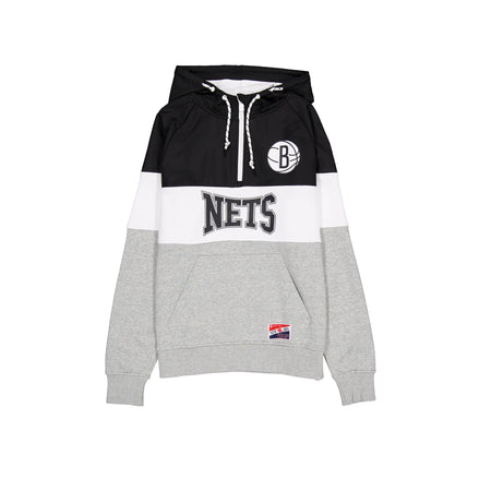 Brooklyn Nets Throwback Color Block Hoodie