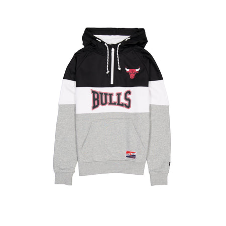 Chicago Bulls Throwback Color Block Hoodie