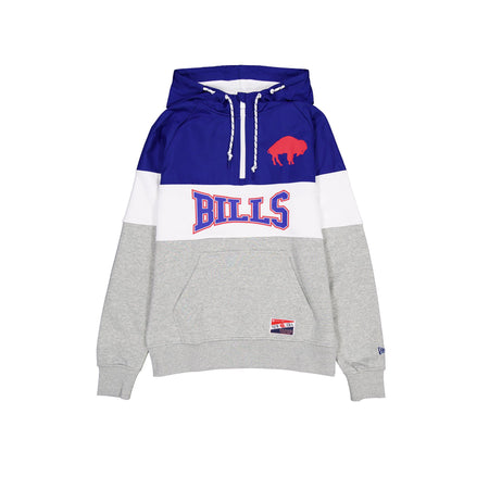 Buffalo Bills Throwback Color Block Hoodie