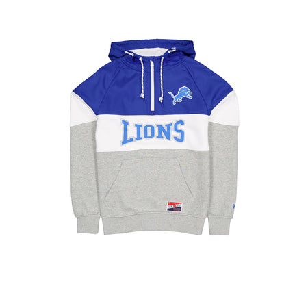 Detroit Lions Throwback Color Block Hoodie