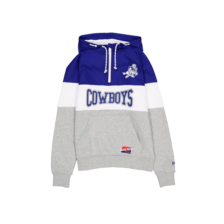 Dallas Cowboys Throwback Color Block Hoodie