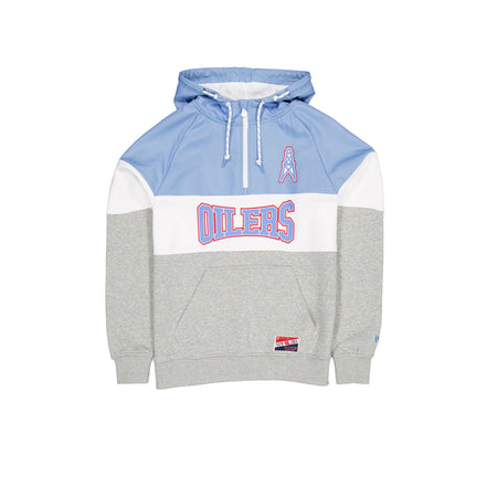 Oilers Throwback Color Block Hoodie