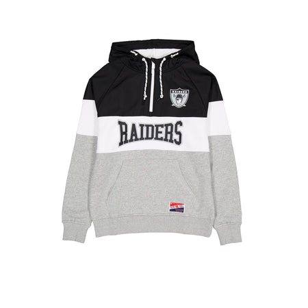 Las Vegas Raiders Throwback Color Block Hoodie