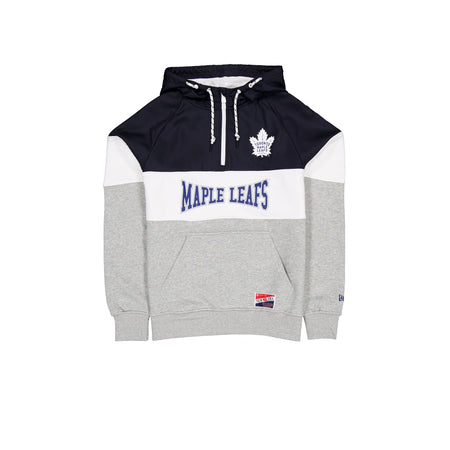 Toronto Maple Leafs Throwback Color Block Hoodie